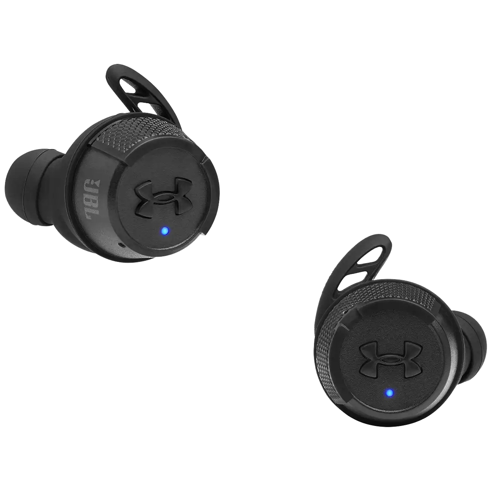 JBL Under Armour Flash X UAJBLFLASHXBLK TRUE Wireless In Ear Passive Noise Cancellation Truly Wireless Earbuds with Mic Google Fast Pairing Black